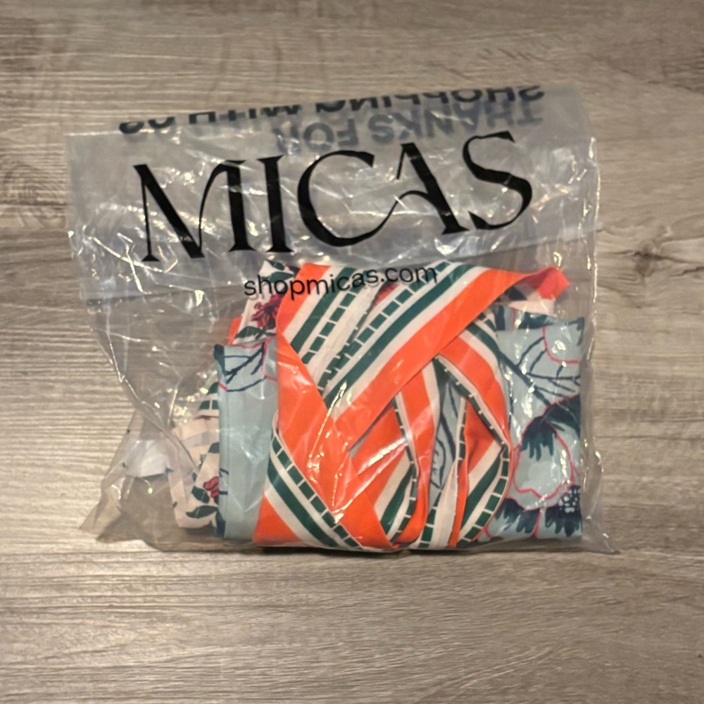Micas Women's Multicolor wrap around Midi Skirt